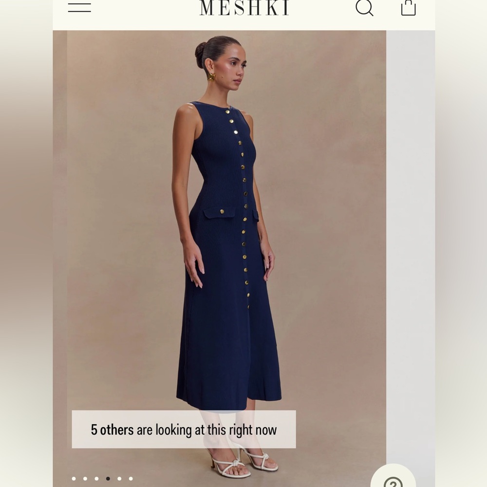Meshki Blue Maxi Dress